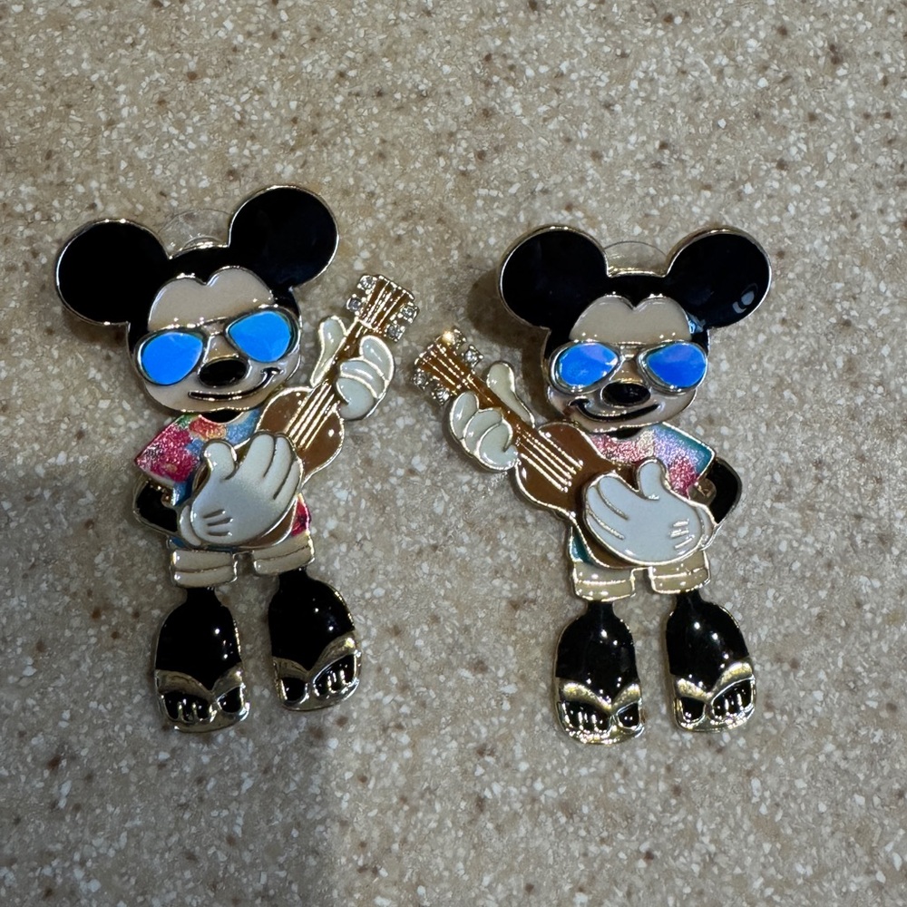 Mickey Mouse Guitar Baublebar Earrings